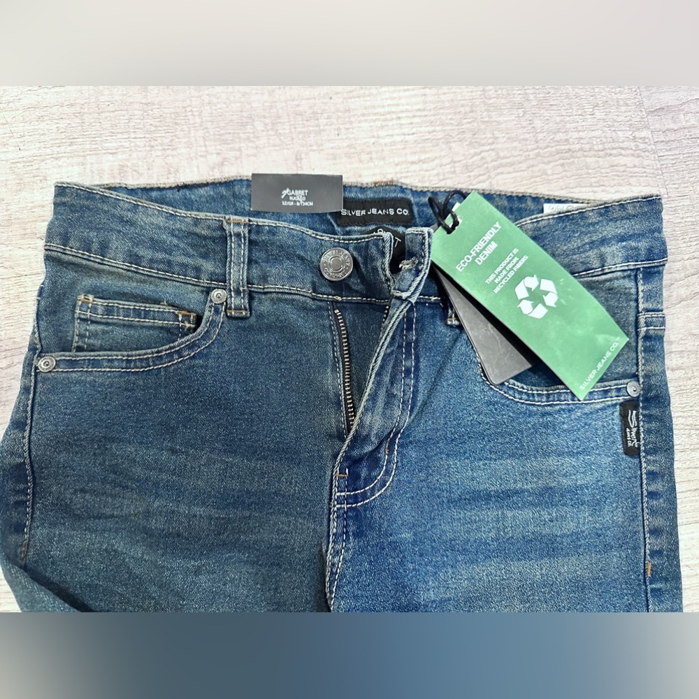 Boys Silver Jeans